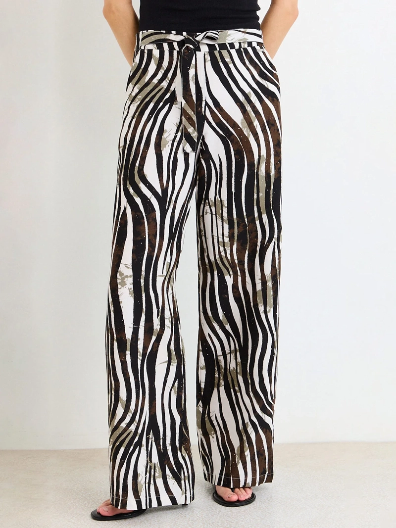 PANTALÓN MUJER ASH LINO PALAZZO - 2