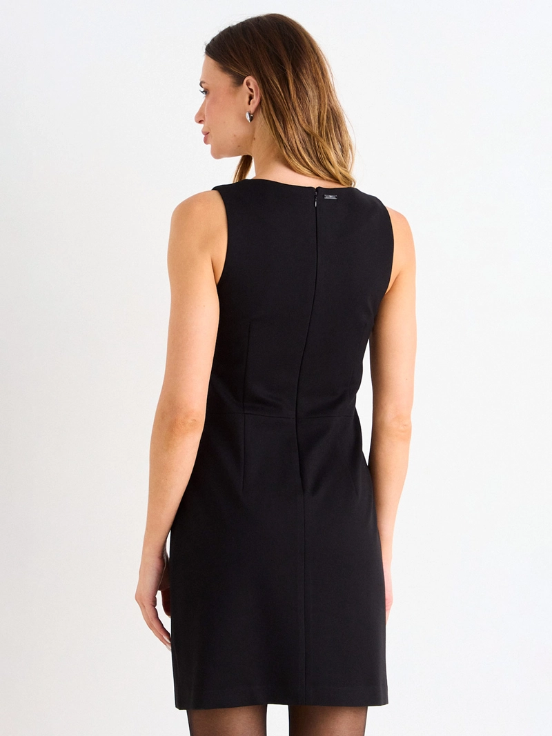 VESTIDO MUJER ASH CORTO TIPO JUMPER ESCOTE EN V - 3