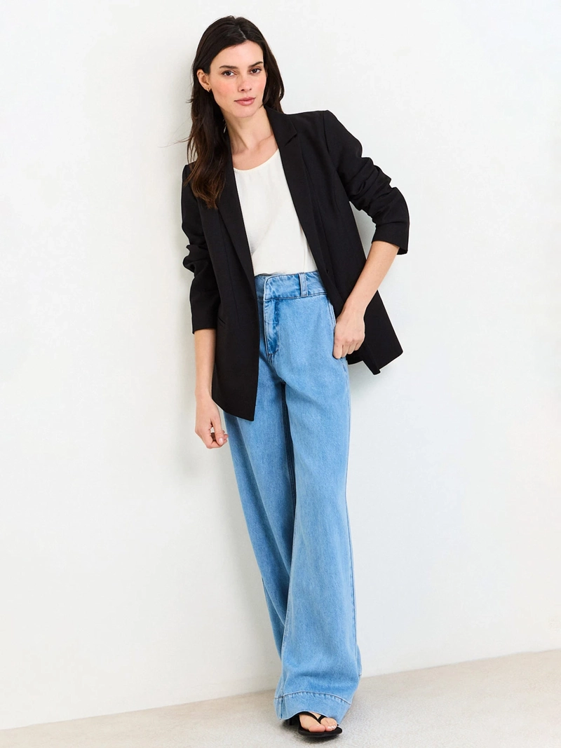 BLAZER MUJER ASH SOLAPA CLÁSICA - 4