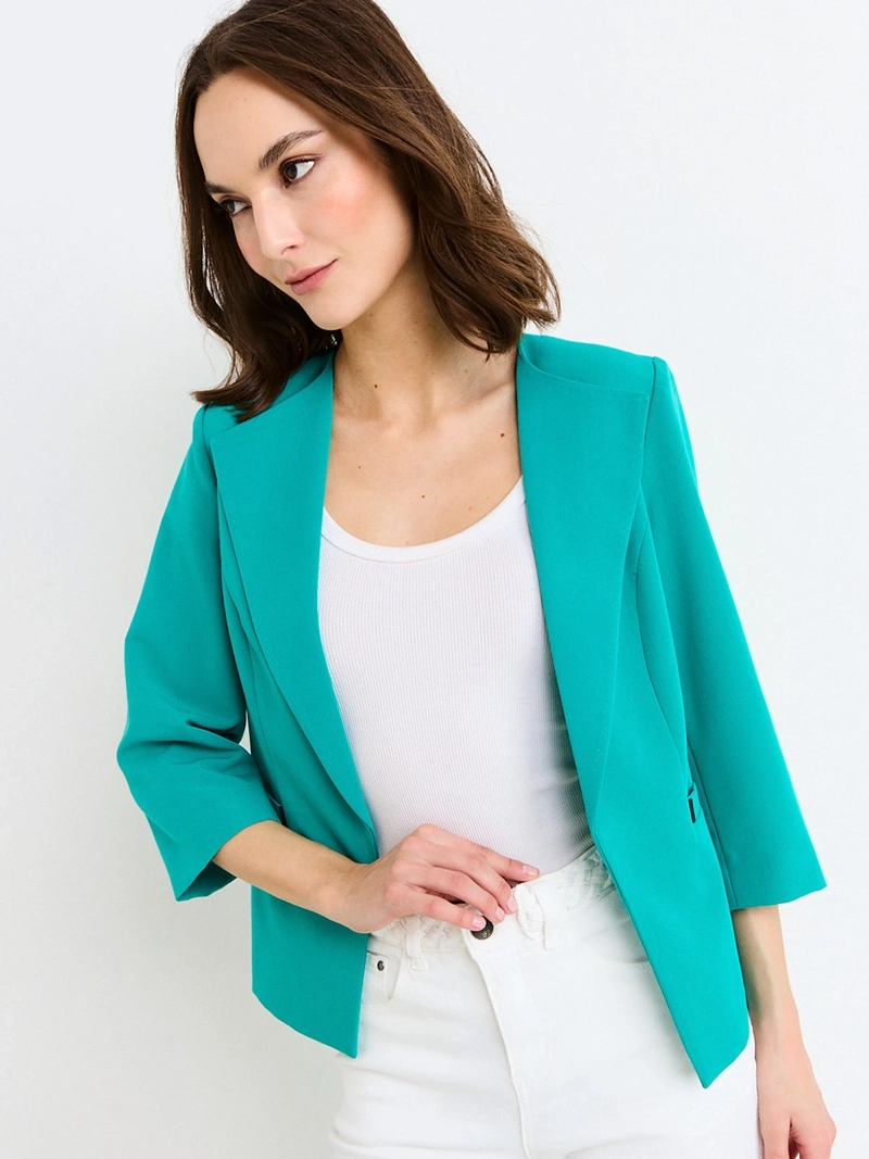 BLAZER MUJER ASH CUELLO REDONDO MANGA 3/4