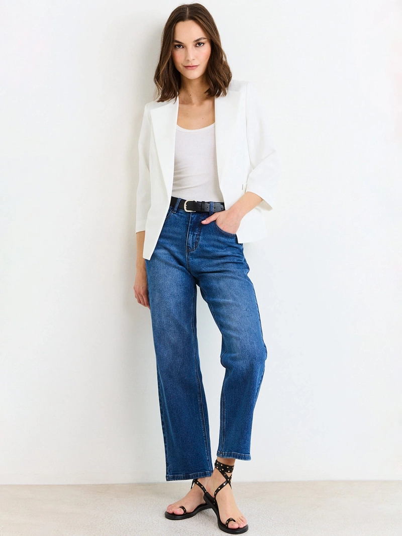 BLAZER MUJER ASH CUELLO REDONDO MANGA 3/4 - 4