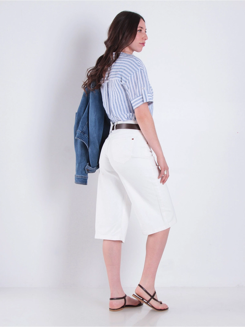 BLUSA MUJER WADOS MANGA CORTA ABOTONADA - 2