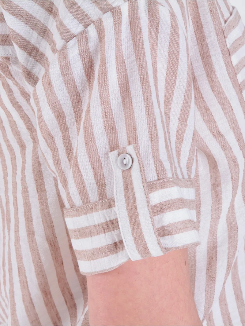 BLUSA MUJER WADOS MANGA CORTA ABOTONADA - 5