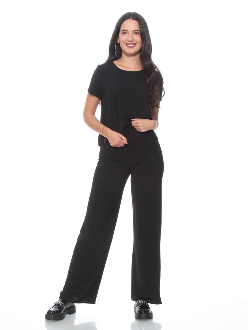 BLUSA MUJER WADOS ESCOTE REDONDO MANGA CORTA - 5