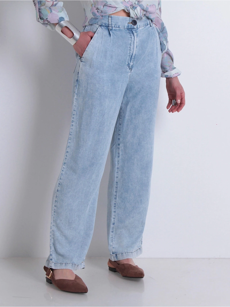 PANTALÓN MUJER WADOS WIDE LEG TIRO ALTO - 3