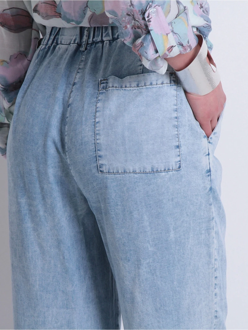 PANTALÓN MUJER WADOS WIDE LEG TIRO ALTO - 7