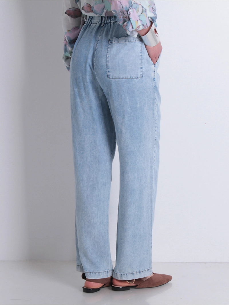PANTALÓN MUJER WADOS WIDE LEG TIRO ALTO - 5
