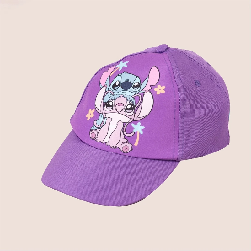 TOALLA DE PLAYA DISNEY STITCH & ANGEL + JOCKEY + BOLSO MORADO - 3
