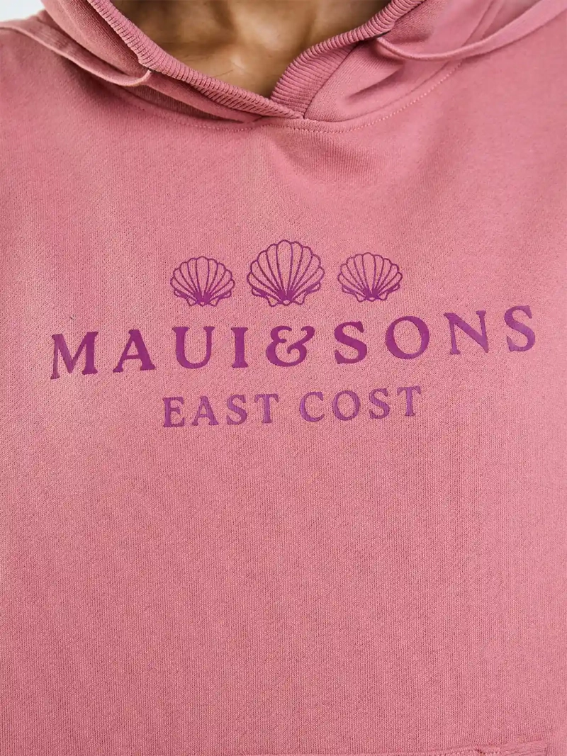 POLERÓN MUJER MAUI AND SONS ALGODÓN CANGURO - 6