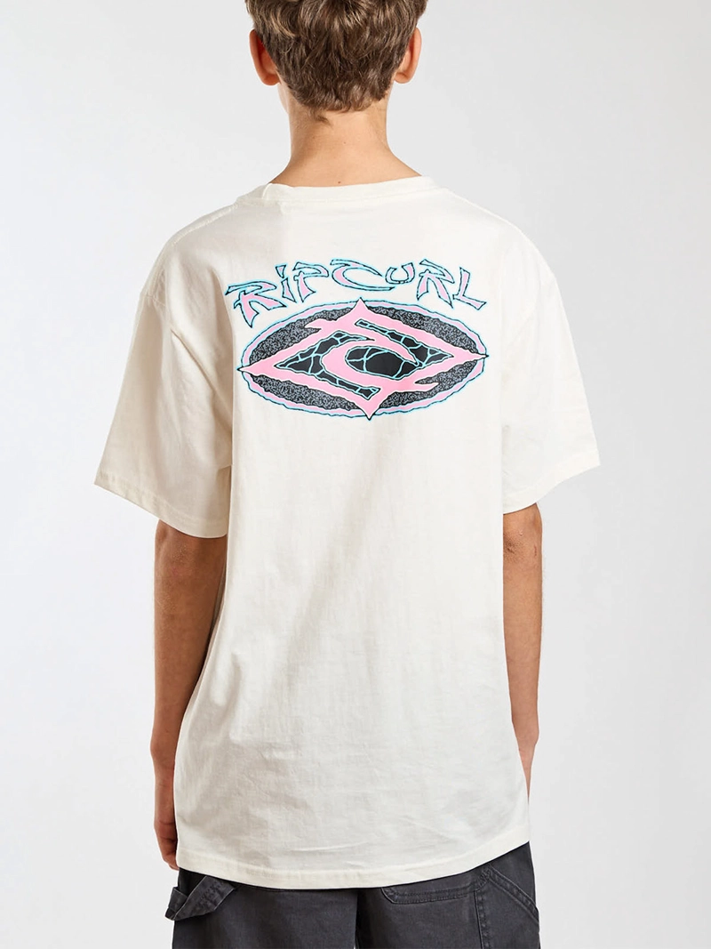 POLERA NIÑO RIP CURL MANGA CORTA ALGODÓN - 2