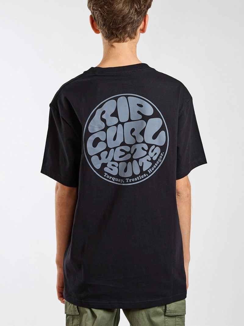 POLERA NIÑO RIP CURL MANGA CORTA ALGODÓN - 2