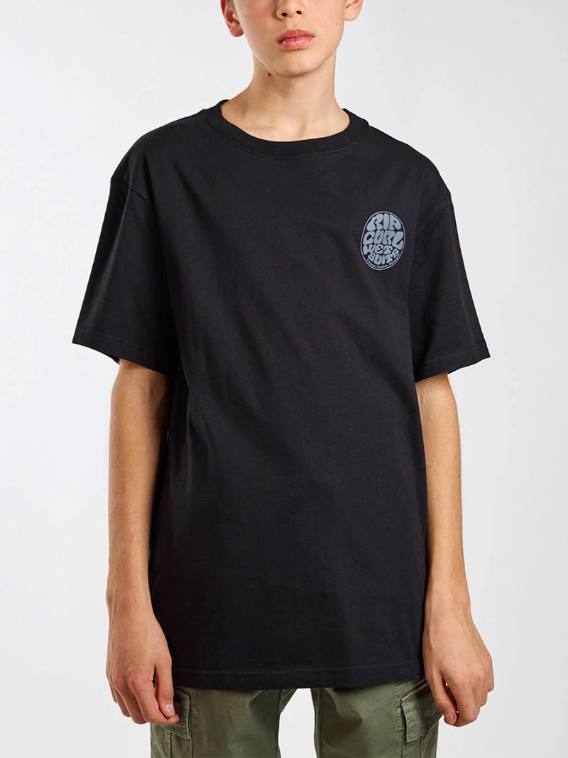 POLERA NIÑO RIP CURL MANGA CORTA ALGODÓN - 7
