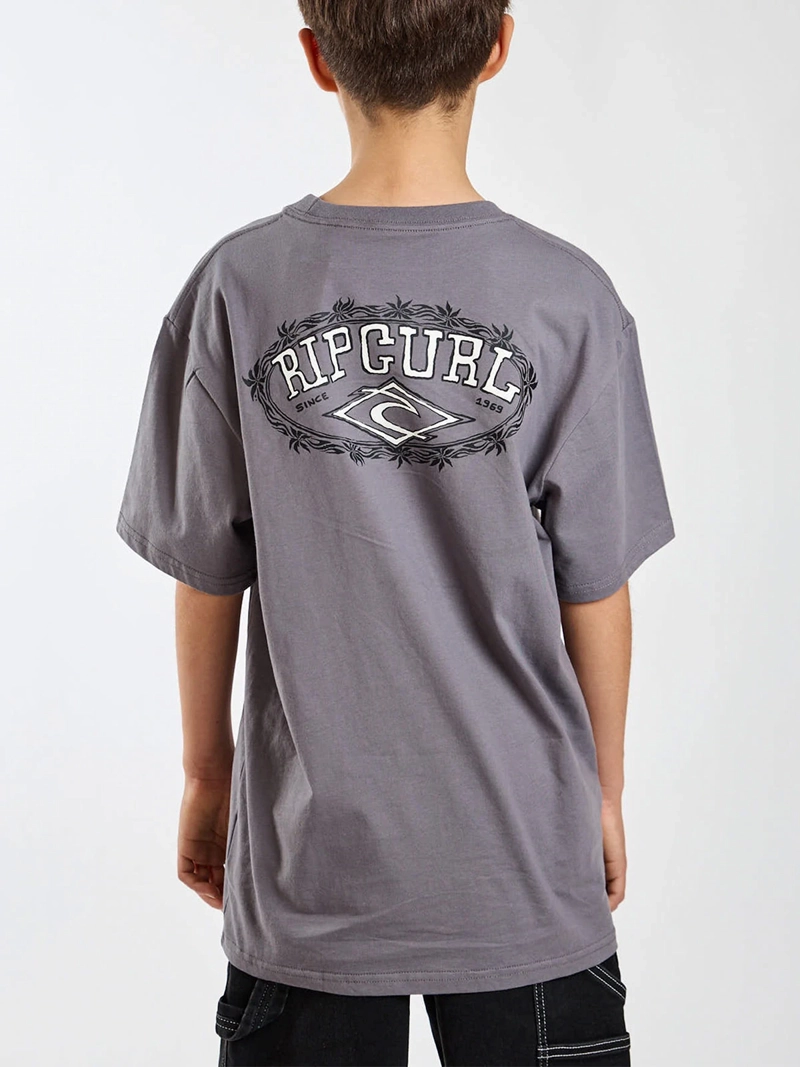 POLERA NIÑO RIP CURL MANGA CORTA ALGODÓN - 2