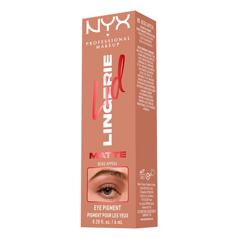 SOMBRA DE OJOS NYX LID LINGERIE BEIGE APPEAL 6ML, foto 2