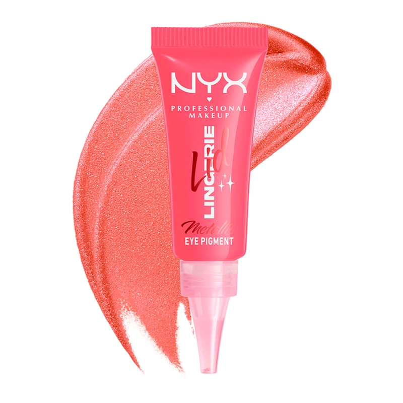 SOMBRA DE OJOS NYX LID LINGERIE CHEEKY CORAL 6ML - 6