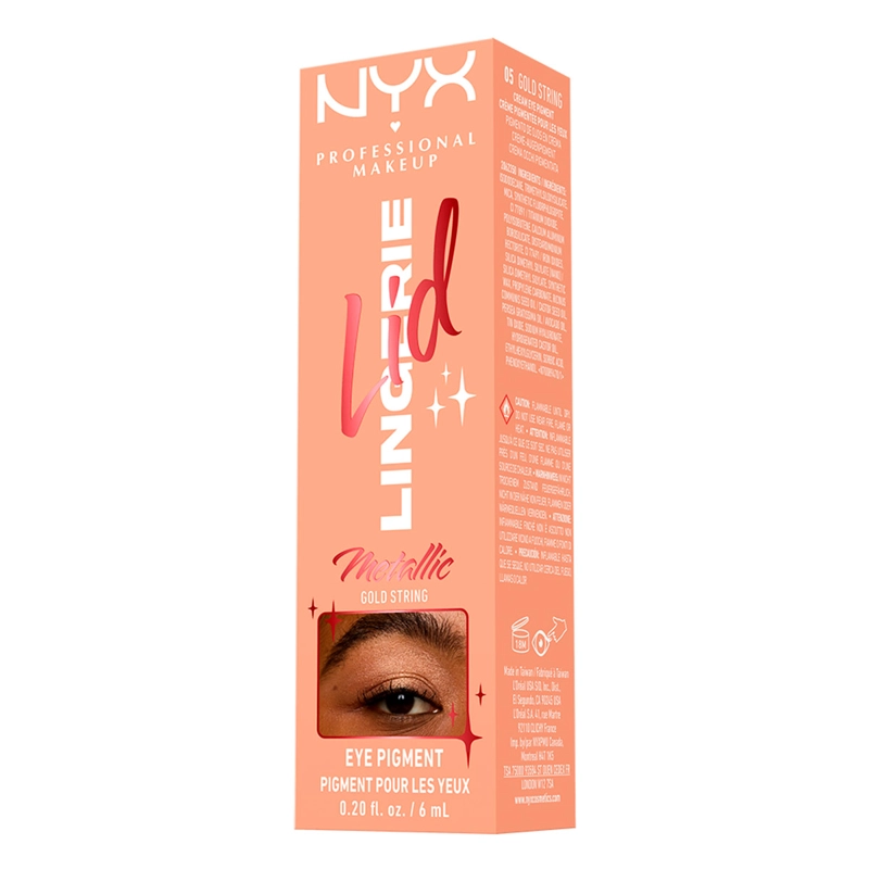 SOMBRA DE OJOS NYX LID LINGERIE GOLD STRING 6ML - 2