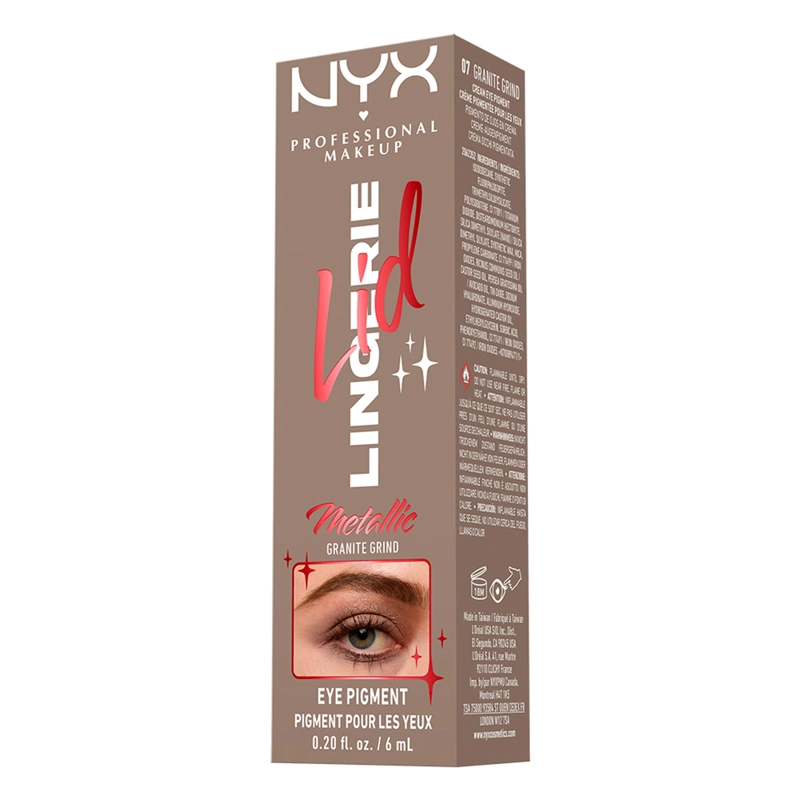 SOMBRA DE OJOS NYX LID LINGERIE GRANITE GRIND 6ML - 2