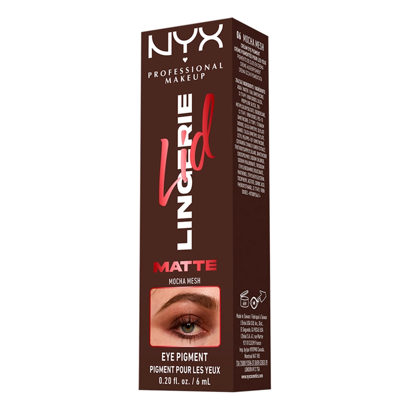 SOMBRA DE OJOS NYX LID LINGERIE MOCHA MESH 6ML - 2