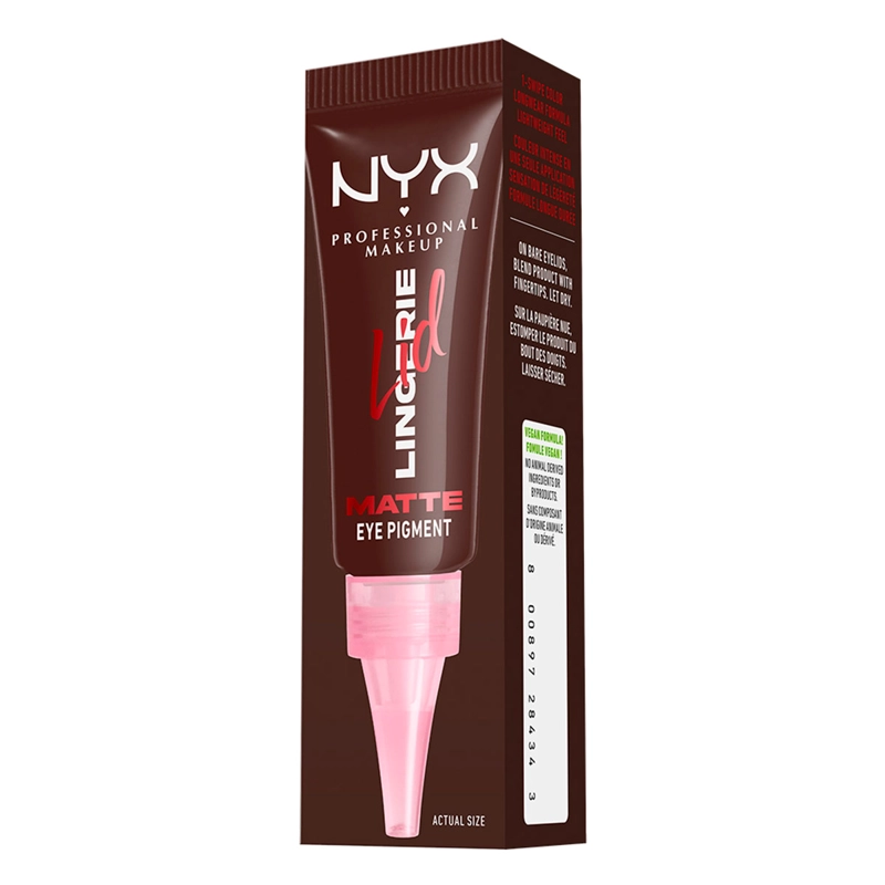 SOMBRA DE OJOS NYX LID LINGERIE MOCHA MESH 6ML - 3