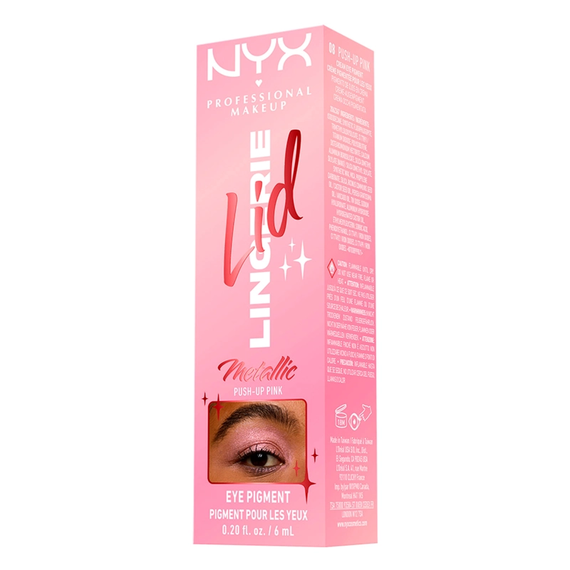 SOMBRA DE OJOS NYX LID LINGERIE PUSH UP PINK 6ML - 2