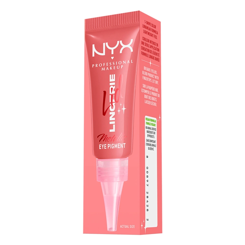 SOMBRA DE OJOS NYX LID LINGERIE RISKY ROSE 6ML - 3