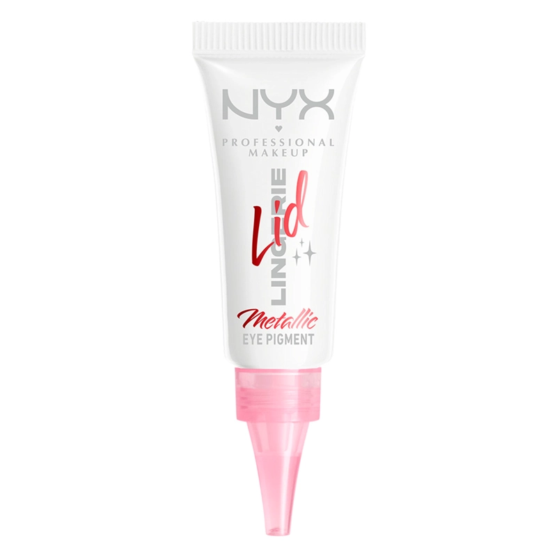SOMBRA DE OJOS NYX LID LINGERIE SATIN SILVER 6ML - 1