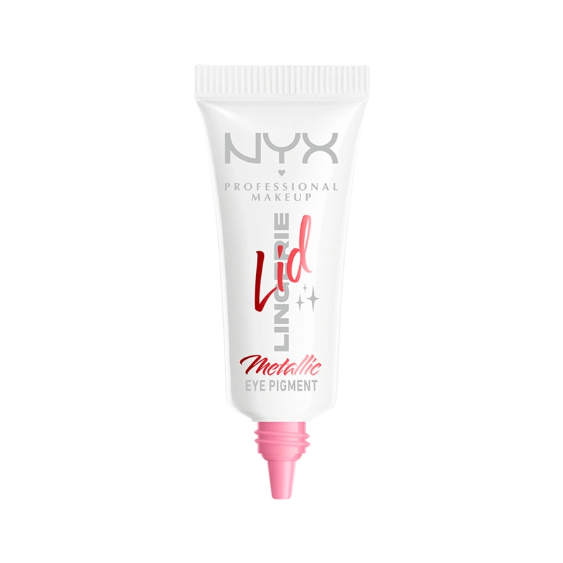 SOMBRA DE OJOS NYX LID LINGERIE SATIN SILVER 6ML - 5