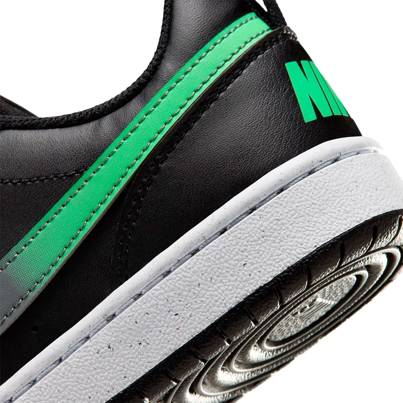 ZAPATILLAS NIÑO NIKE DEPORTIVAS NEGRO COURT BOROUGH LOW FADE  - 7