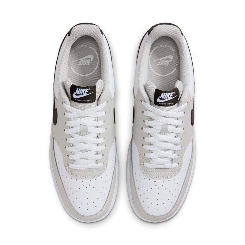 ZAPATILLAS HOMBRE NIKE DEPORTIVAS GRIS NIKE COURT VISION LO NA - 4