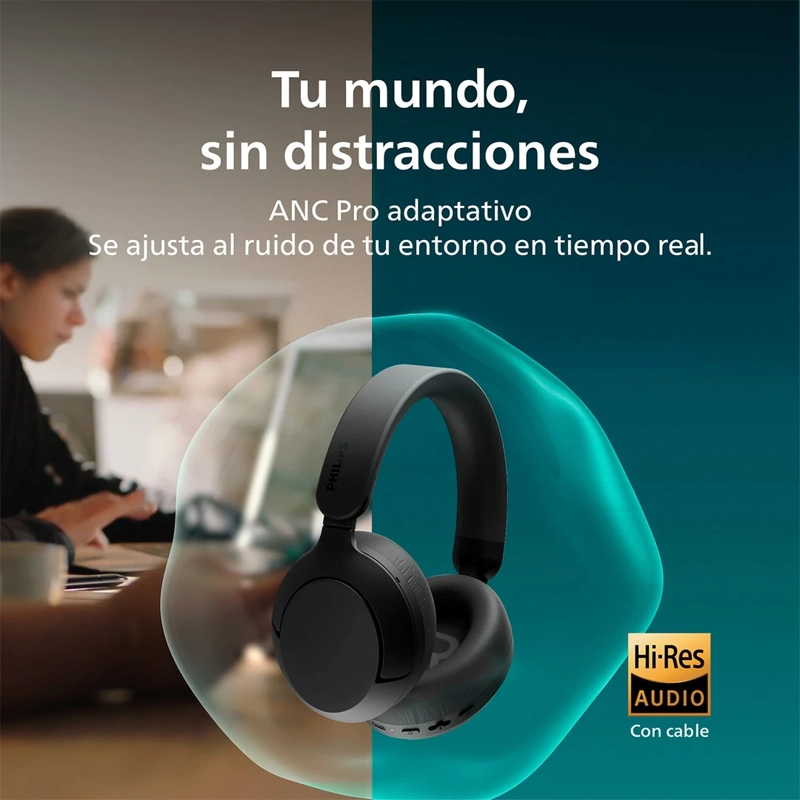 Philips TAH6000 Negro, foto 2