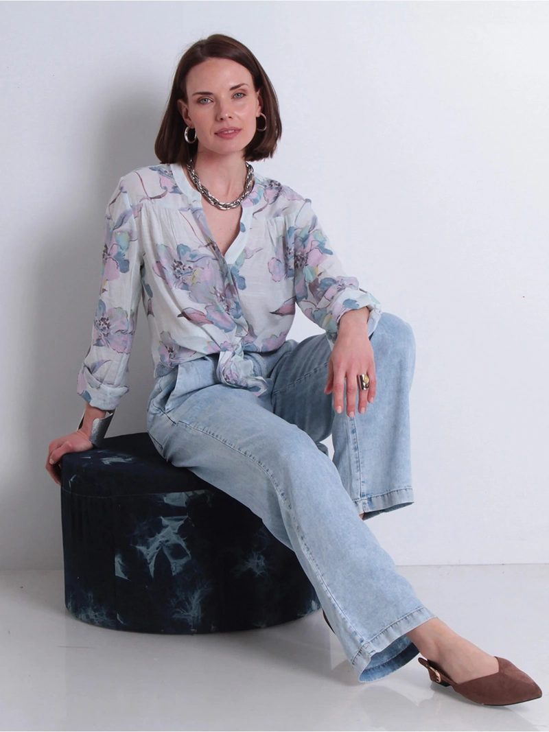 PANTALÓN MUJER WADOS WIDE LEG TIRO ALTO