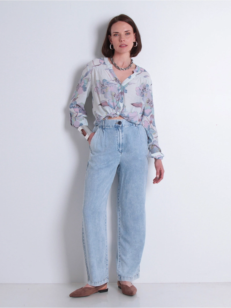 PANTALÓN MUJER WADOS WIDE LEG TIRO ALTO - 2