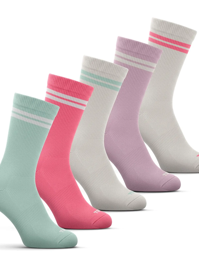 PACK X5 CALCETINES MUJER TOP ALGODÓN  - 1