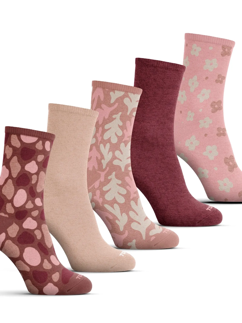 PACK X5 CALCETINES MUJER TOP ALGODÓN  - 1