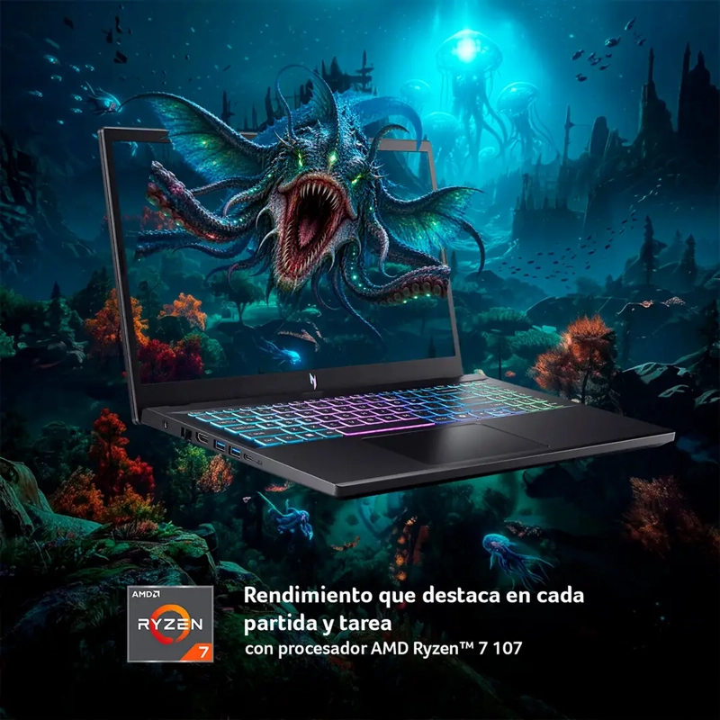 NOTEBOOK ACER NITRO V ANV15-A31-R8WU-1 AMD RYZEN 7 16GB RAM 512GB SSD NVIDIA RTX 5060 15.6” - 4