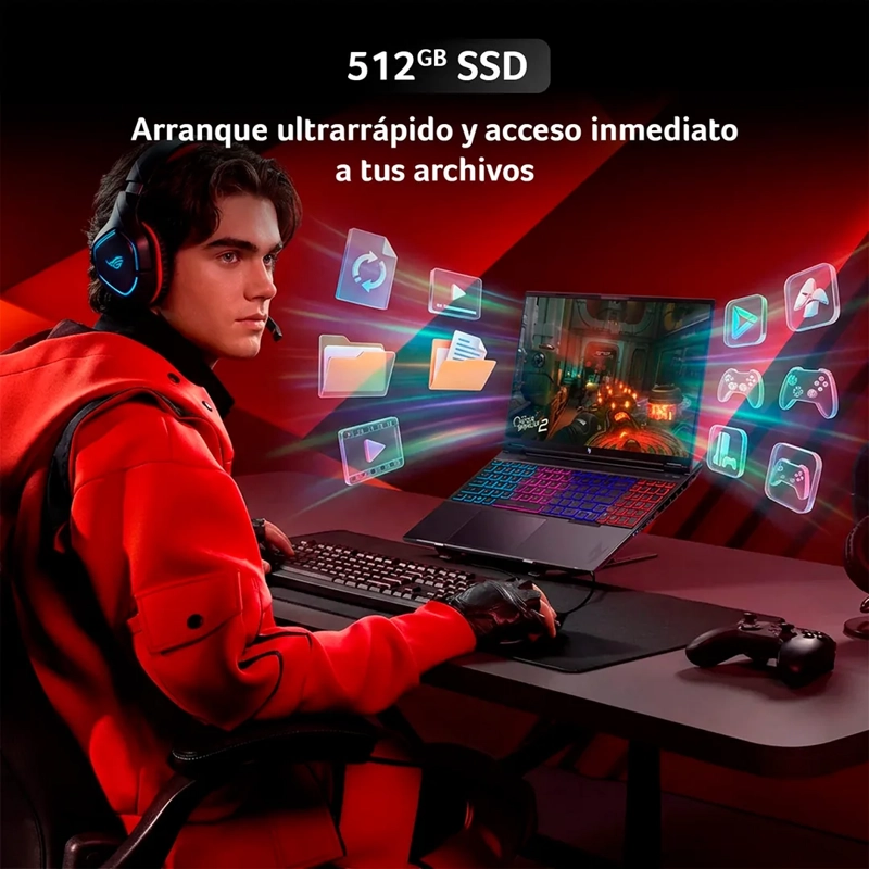 NOTEBOOK ACER NITRO V ANV15-A31-R8WU-1 AMD RYZEN 7 16GB RAM 512GB SSD NVIDIA RTX 5060 15.6” - 7