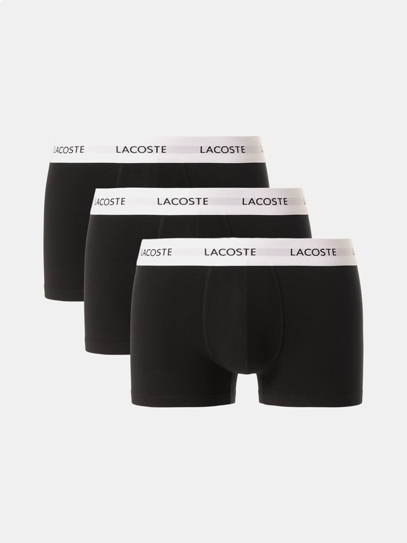 PACK X3 BOXER HOMBRE LACOSTE ALGODÓN - 1