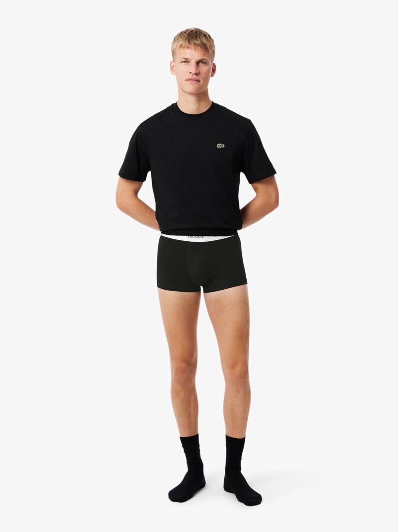 PACK X3 BOXER HOMBRE LACOSTE ALGODÓN - 5