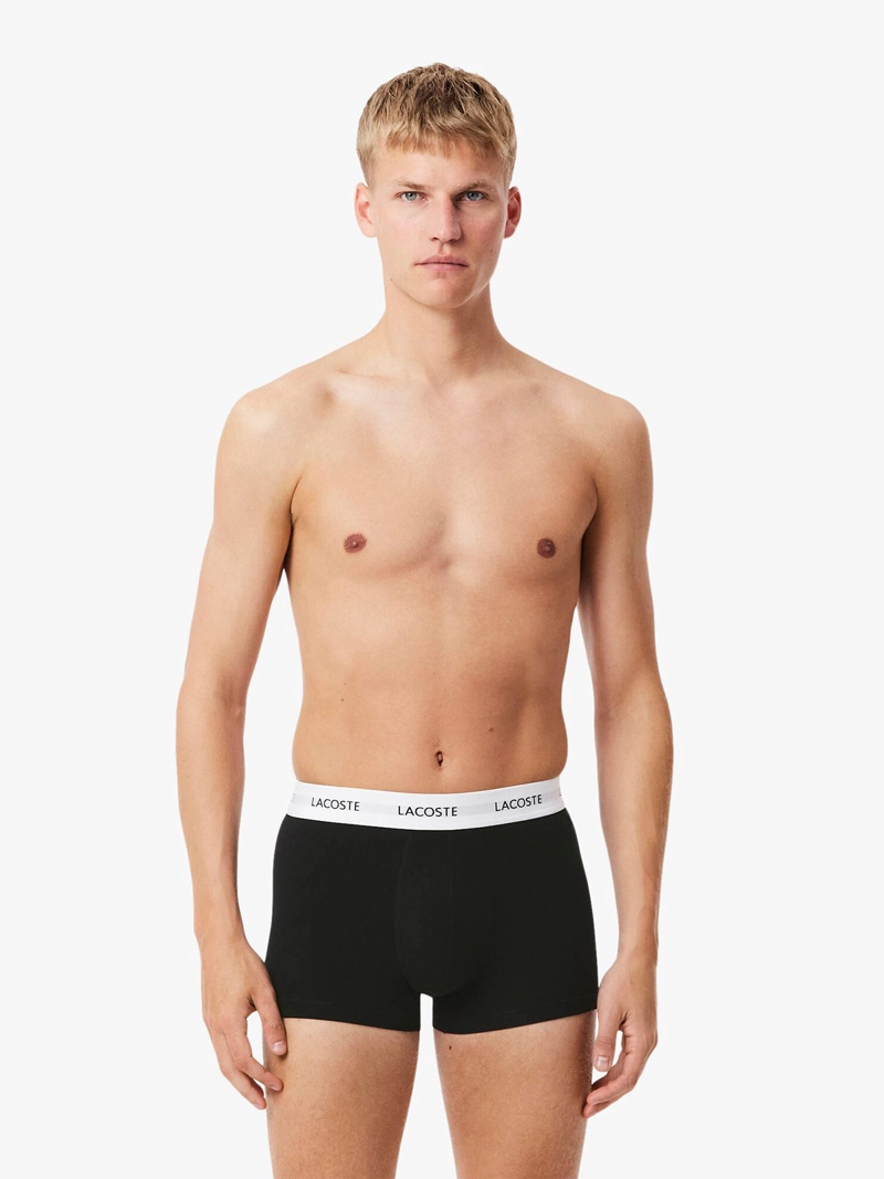 PACK X3 BOXER HOMBRE LACOSTE ALGODÓN - 2