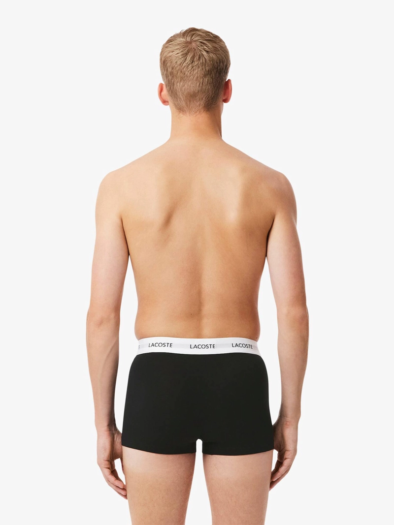 PACK X3 BOXER HOMBRE LACOSTE ALGODÓN - 3