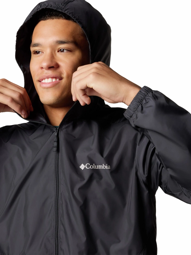 CORTAVIENTO TREKKING HOMBRE COLUMBIA DISCOVERY LOOP WB NEGRO - 4