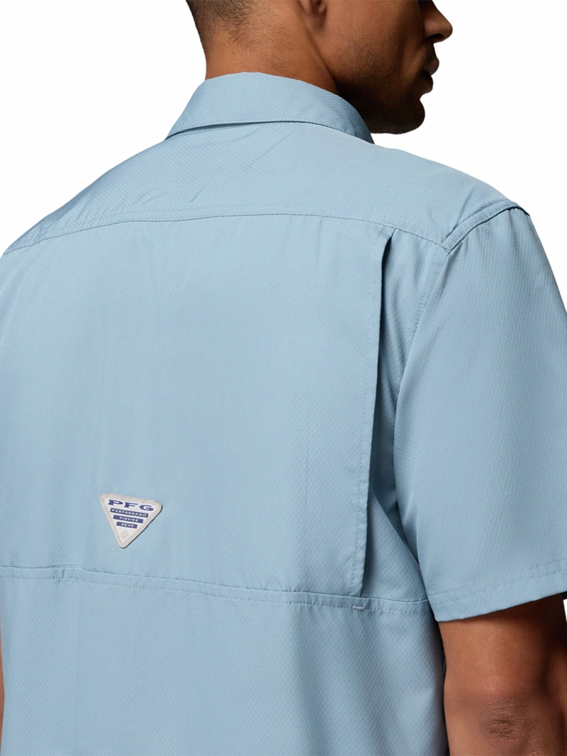 CAMISA TREKKING HOMBRE COLUMBIA  SLACK TIDE CAMP CELESTE - 4