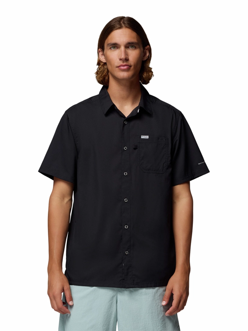 CAMISA TREKKING HOMBRE COLUMBIA  SLACK TIDE CAMP NEGRO - 1