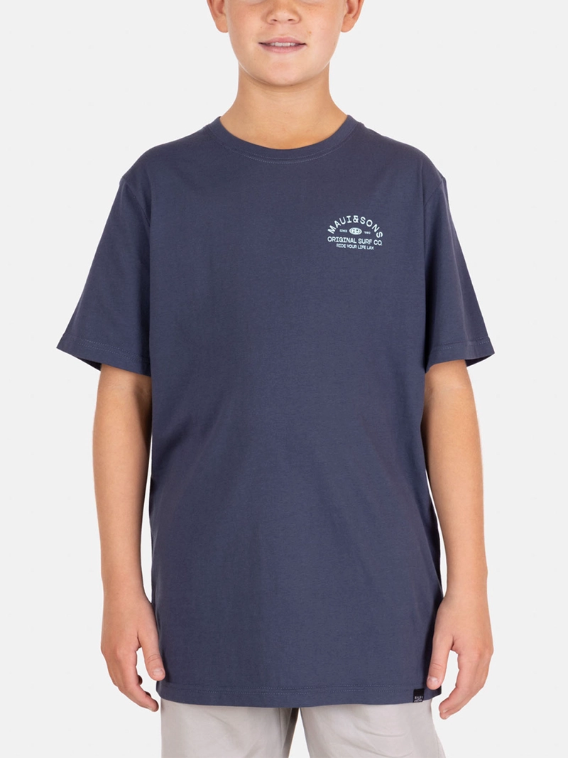 POLERA NIÑO MAUI AND SONS MANGA CORTA ALGODÓN
