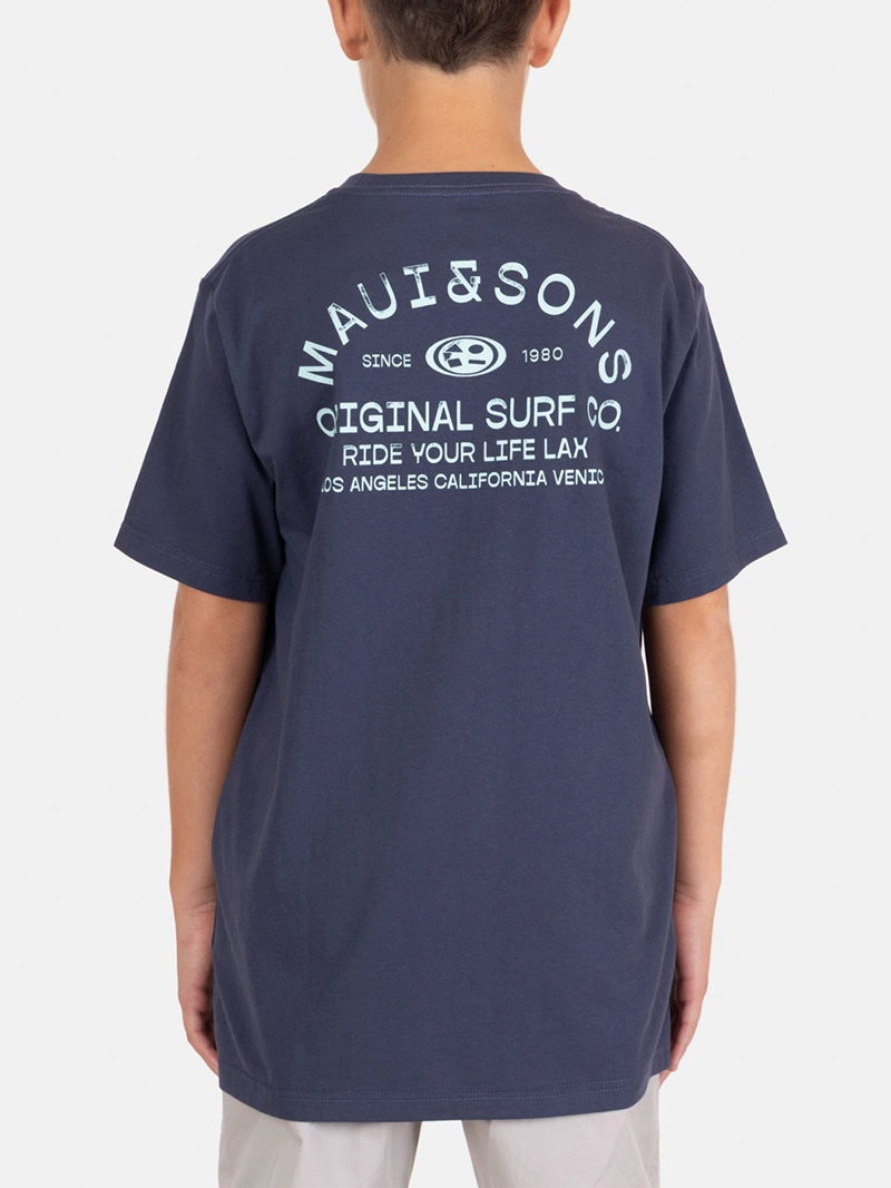 POLERA NIÑO MAUI AND SONS MANGA CORTA ALGODÓN - 2