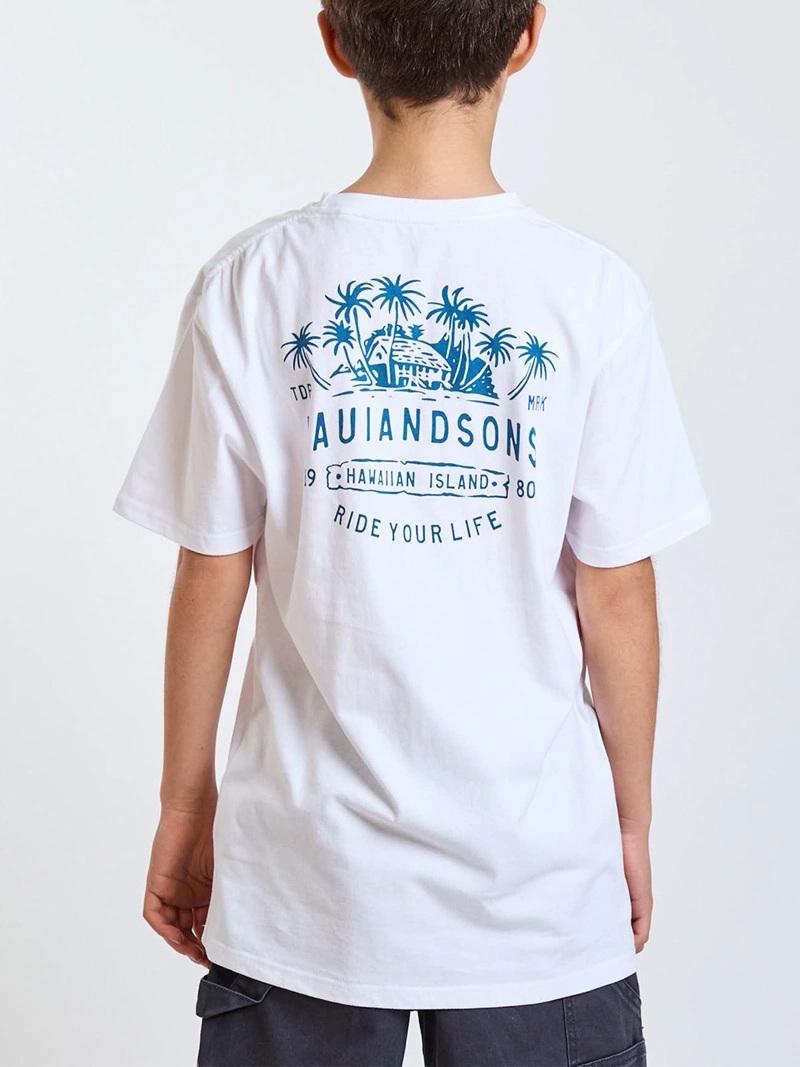 POLERA NIÑO MAUI AND SONS MANGA CORTA ALGODÓN - 3