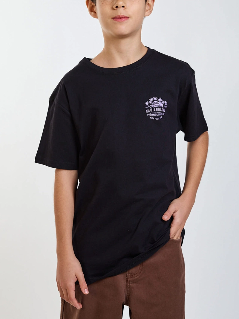 POLERA NIÑO MAUI AND SONS MANGA CORTA ALGODÓN - 6