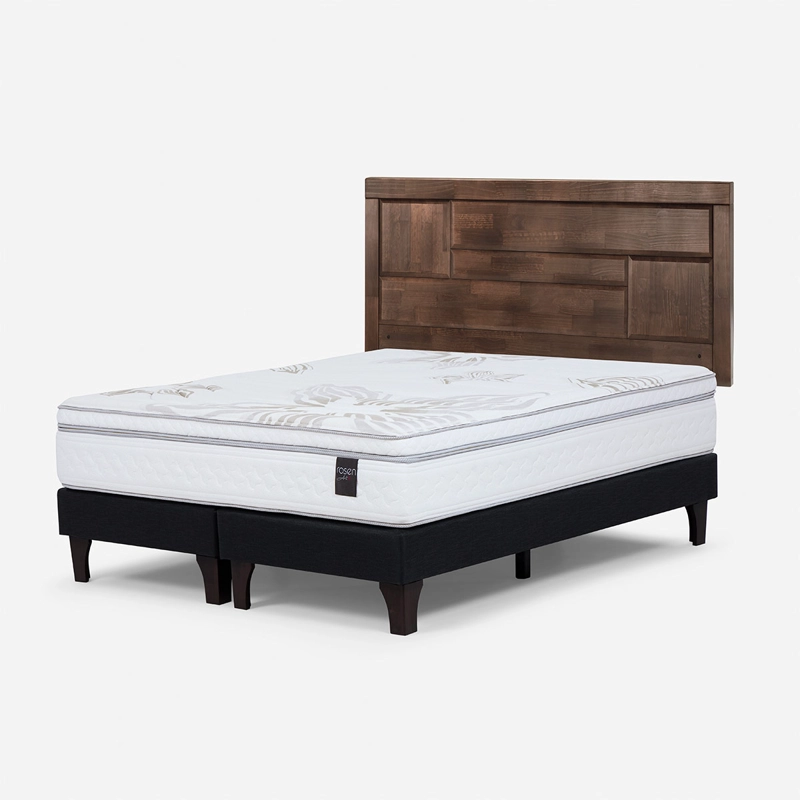 CAMA EUROPEA ROSEN ART 4 2 PLAZAS + RESPALDO DOLCE - 2