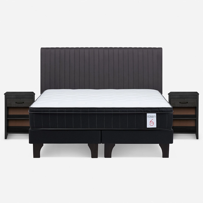 CAMA EUROPEA ROSEN NEW STYLE 6 PLUS KING + SET LUCIO