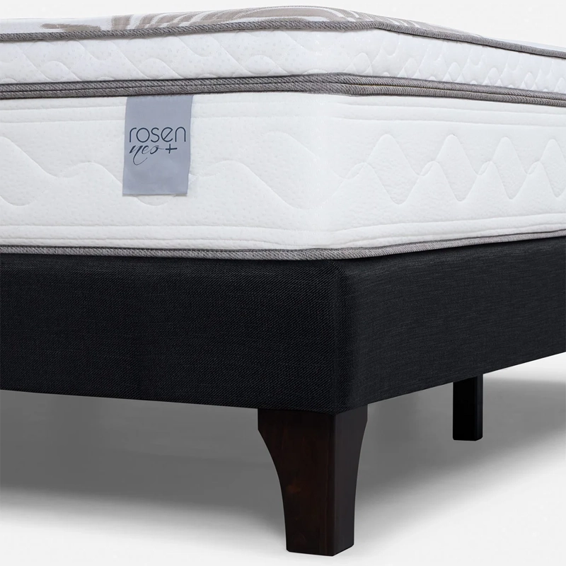 CAMA EUROPEA ROSEN NEO PLUS 2 PLAZAS + RESPALDO LUCIO - 5